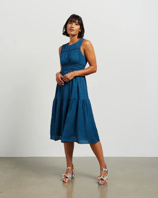 Et Alia ava Dress - Marine Blue