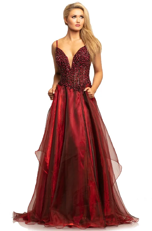 Johnathan Kayne - Fully Beaded Bodice A-Line Gown 2006SC