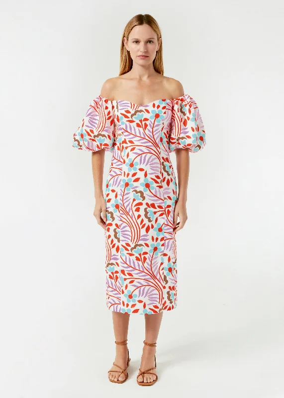 Linen Karima Dress | Lago Vine