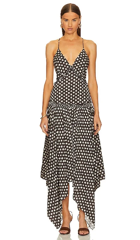 L'Academie Vara Dress in Chocolate