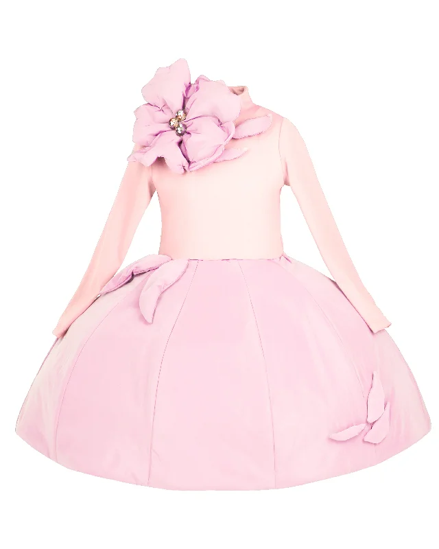 NIKOLIA "Impossible Garden" Bahamas Princess Skirt Dress in Pink