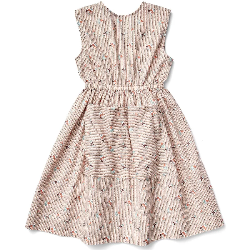 Orla Dress in Flower Ribbon Print by Soor Ploom