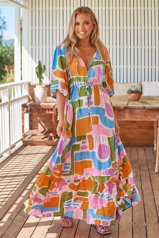 Pablo Print Mariana Dress