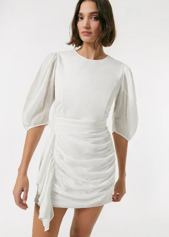 Pia Dress | White