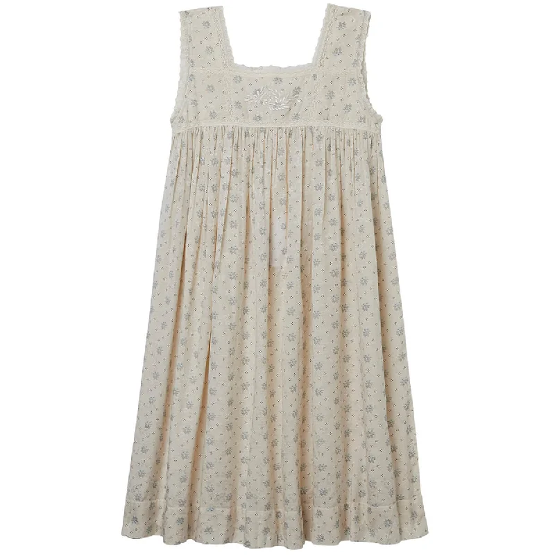Rosa Dress in Cornflower by Faune
