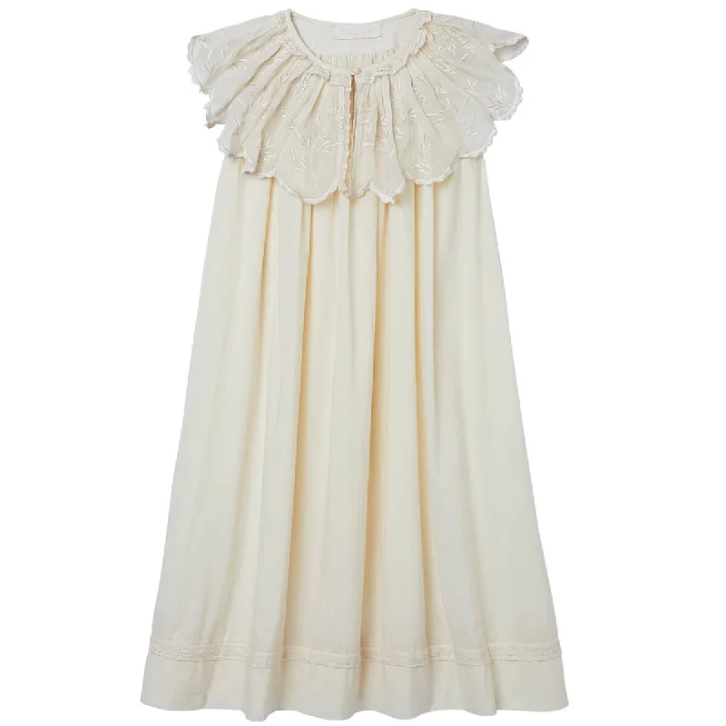 Sorrel Dress in Oyster by Faune