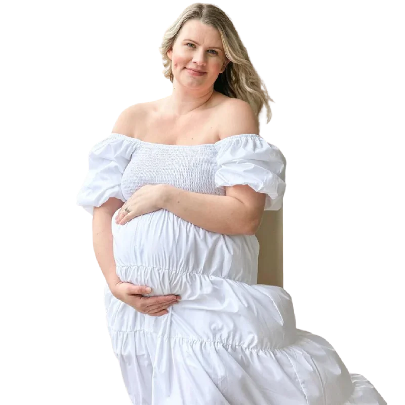 Mary Dress - White