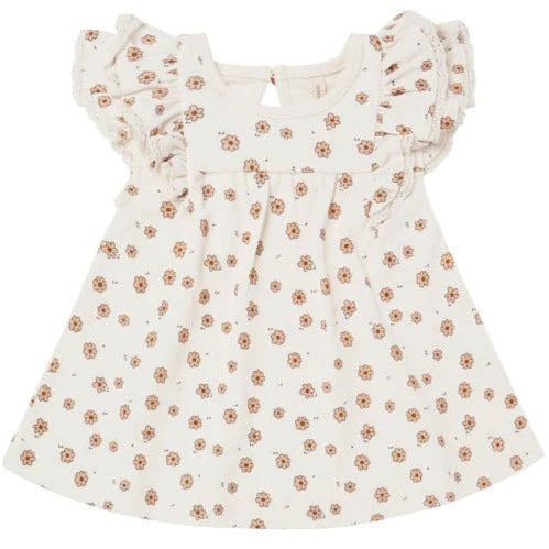 The Flutter Dress by Quincy Mae - Daisy Confetti - KIDS