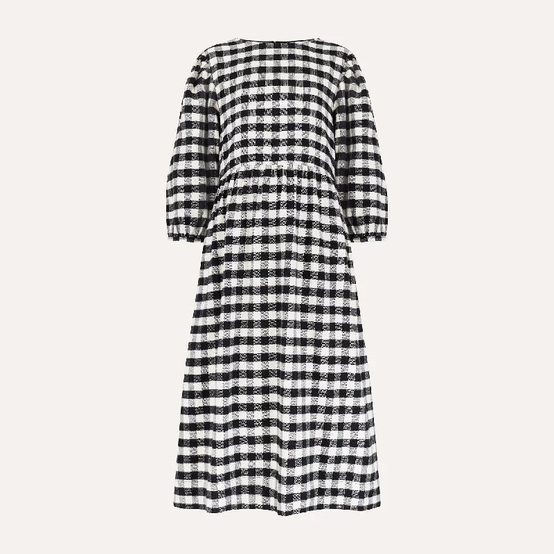Black & White Check - Brushed Cotton