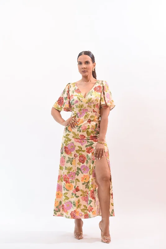 Very Amazing Flowers Dress