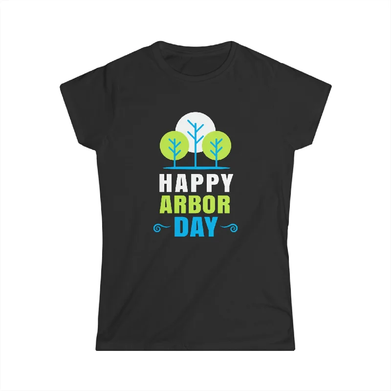 Happy Earth Day Shirts Happy Arbor Day Shirt Earth Day Women Shirts Hooded Caped Shawl Collar