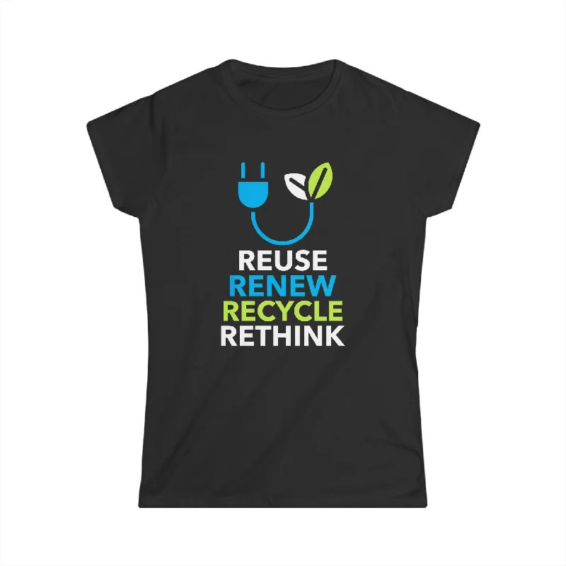 Peace Love Environment Earth Day Funny Quote Teachers Environment Womens Shirt Chenille Blend Fleece Blend Nylon Blend