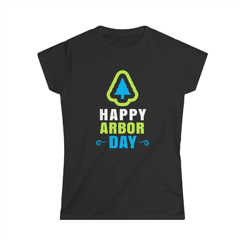 Plant More Trees Tree Planting T-Shirt Arbor Day Earth Day Womens Shirt Zippered Front Buttoned Front Snap Front