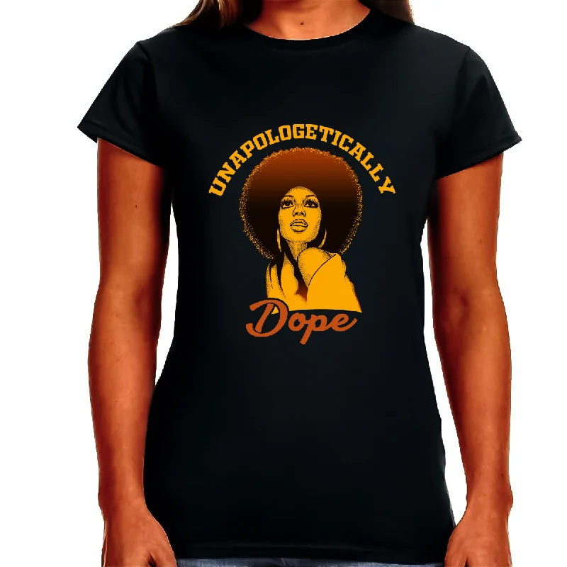 Juneteenth Black History T-shirt for Women Freedom Day Womens Black Pride Tee Mesh Canvas Denim