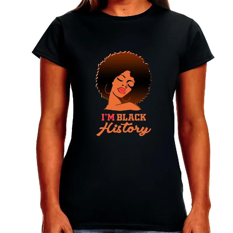 Black History Month Shirt for Women African American Shirts Black History T-Shirt Casual Formal Business