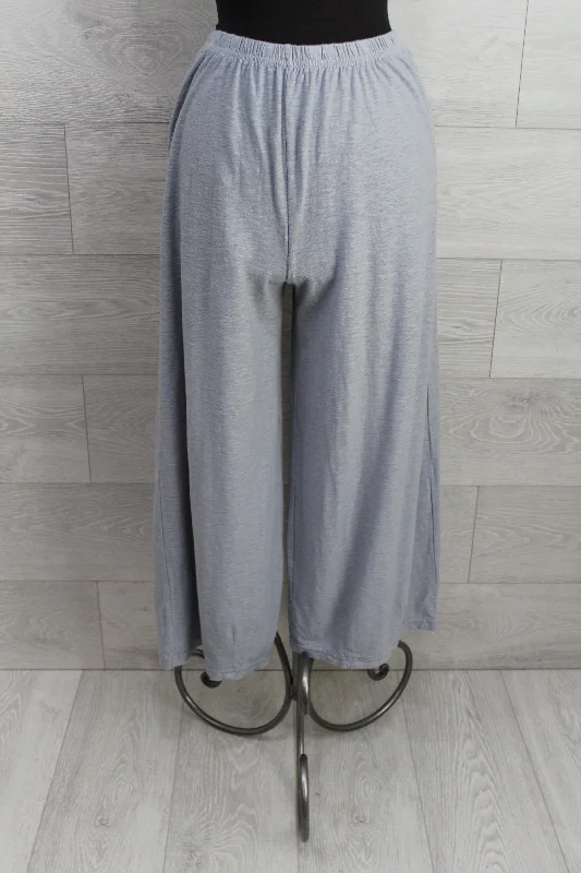Cut Loose Linen Cotton Jersey - Cropped Pant W/Darts Warm Jersey Shirt