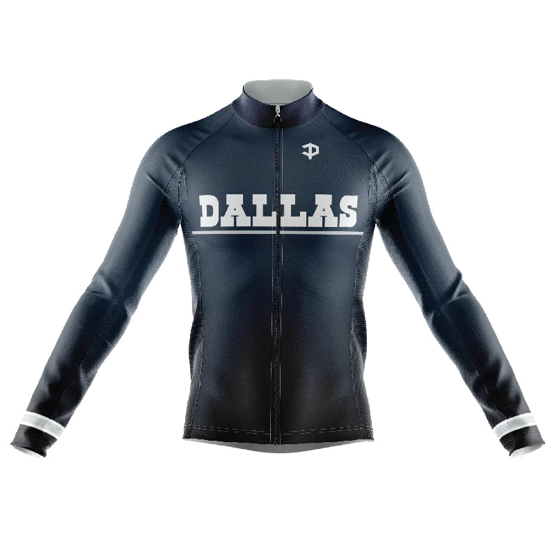Dallas Long Sleeve Cycling Jersey Lavender Jersey Tee