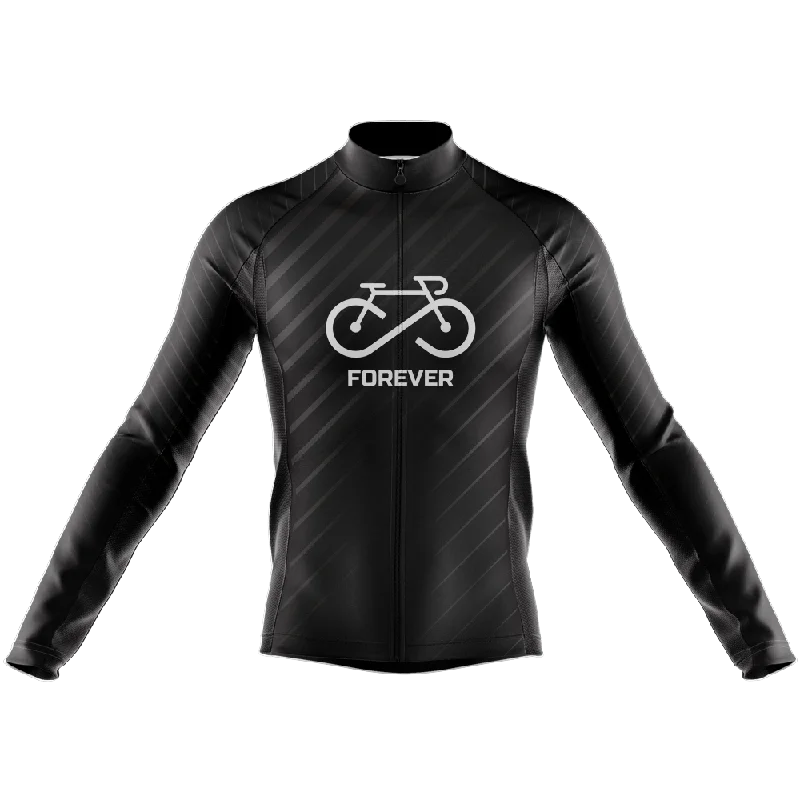 Forever V3 Long Sleeve Cycling Jersey Solid Color Jersey Shirt