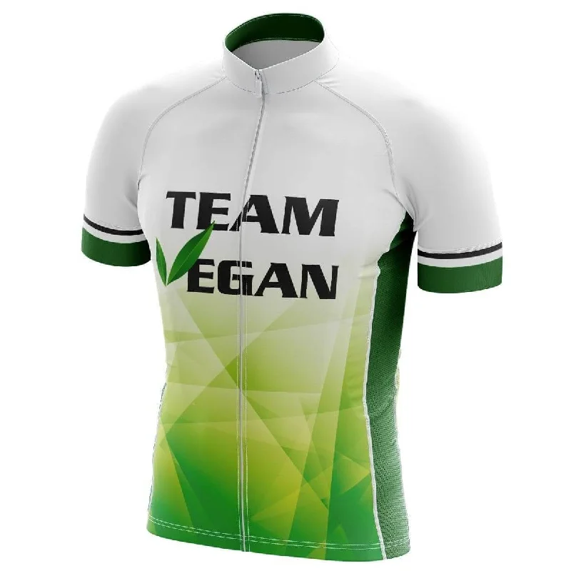 Team Vegan Cycling Jersey Floral Jersey Blouse