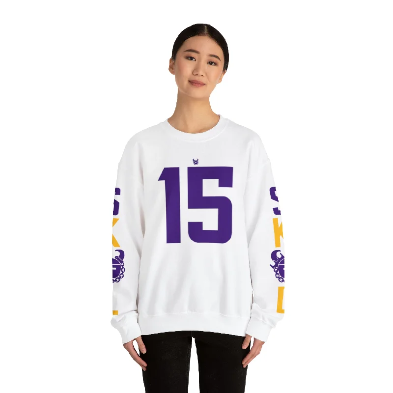 Unisex Heavy Blend™ Crewneck - Jersey #15 + The Original (Sleeves) Spring Jersey Blouse