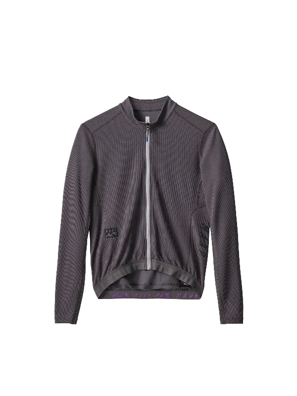 Women's Alt_Road LS Jersey 2.0 - Anthracite Modern Jersey Tee