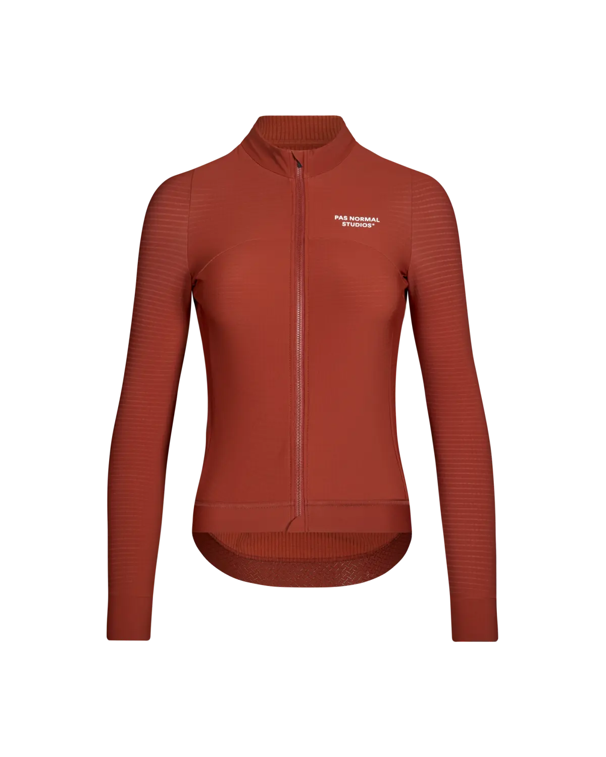 Women's Essential Long Sleeve Jersey - Brick Custom Jersey Tee