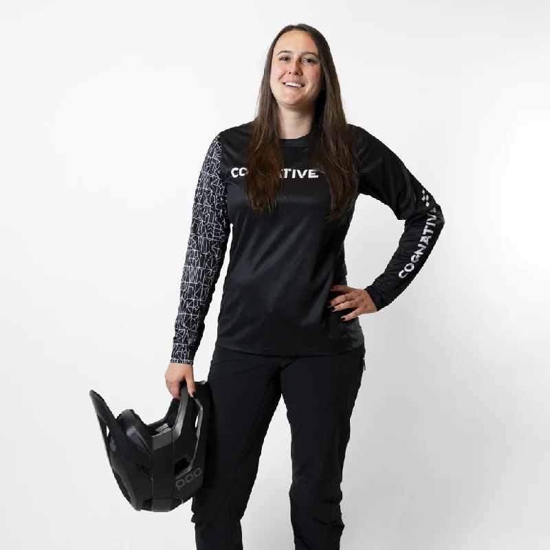 Women's Gravity Long Sleeve MTB Jersey Winter Jersey Top