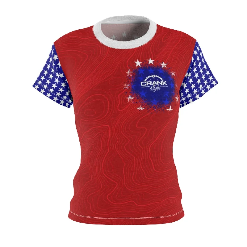 Women's RWB Topo MTB Jersey Soft Jersey Shirt