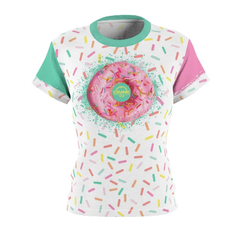 Women's Sprinkle Donut MTB Jersey Trendy Jersey Shirt